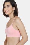 Zivame Girls Double Layered Non Wired Full Coverage Slip-on Beginner Bra (Pack of 2) - Multicolor — thumbnail 3